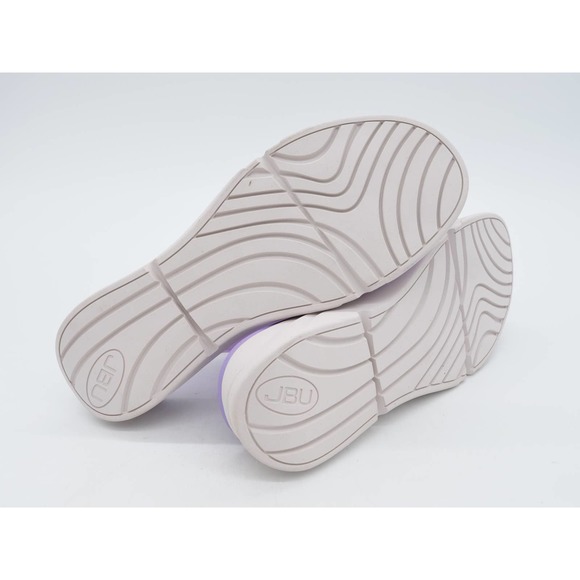 JBU Sandals Womens 9.5 Purple Fenton Platform Waterproof Slides Slip On PVC - Picture 10 of 10
